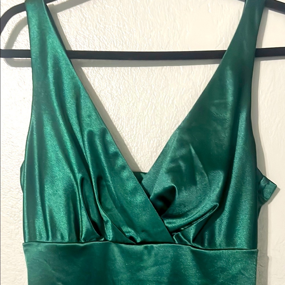 Emerald Sundae Green Mini Dress